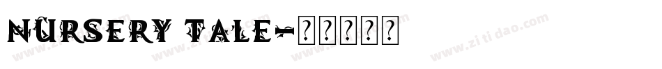 Nursery Tale字体转换